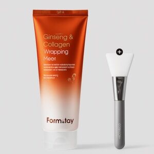 FarmStay Ginseng & Collagen Wrapping Mask and Brush